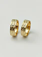 Argollas Nupciales Tallado Rombo 5 mm Oro 18k - Miniatura 2