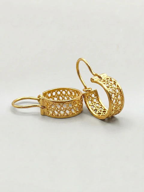 Aros Filigrana Versatilidad Oro 18k
