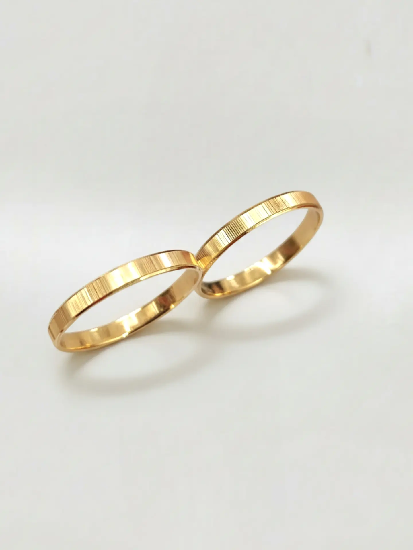 Anillos Ilusiones Mil Rayas Moderno Oro 18k 2