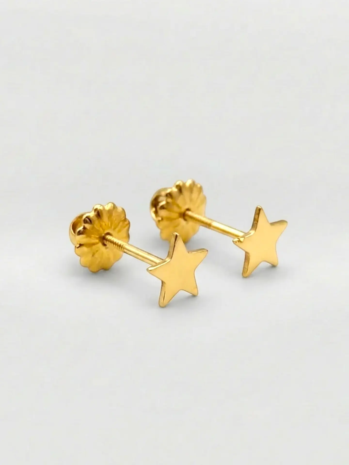 Aros Estrella del Cielo Chico Oro 18k 3