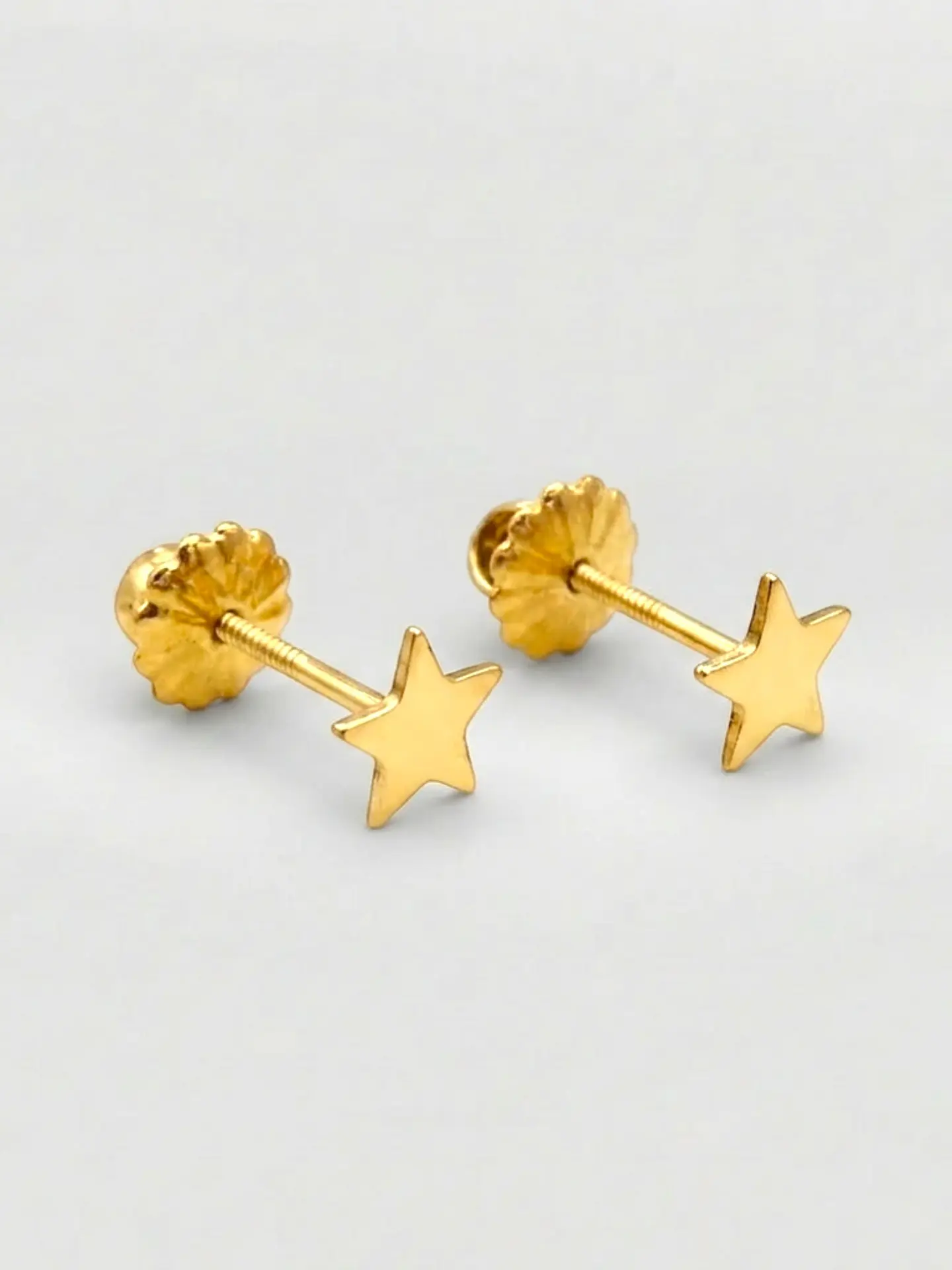 Aros Estrella del Cielo Chico Oro 18k 4