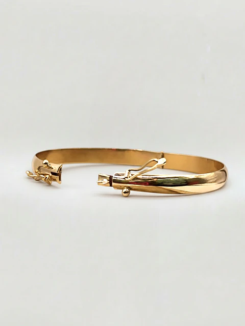 Pulsera Esclava de Estatus Oro 18k