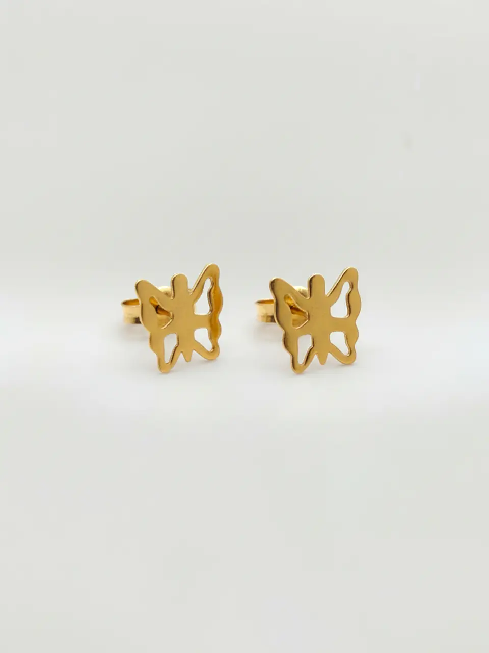 Aros Mariposa Etérea Oro 18k 1