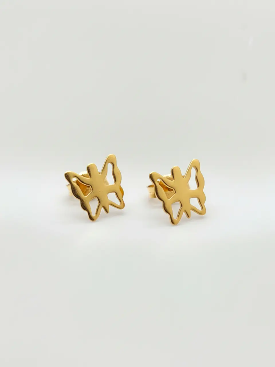 Aros Mariposa Etérea Oro 18k 2