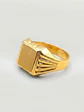 Anillo Sello Masculino de Poder Oro 18k - Miniatura 5