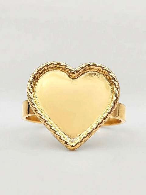 Anillo Corazón de Gala Tazo Oro 18k