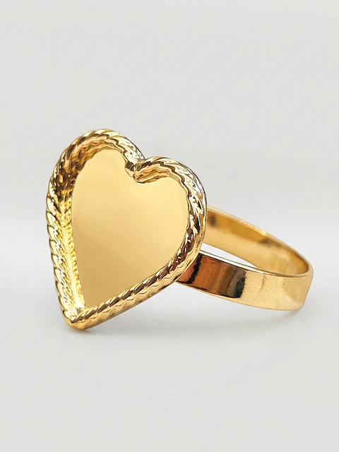 Anillo Corazón de Gala Tazo Oro 18k