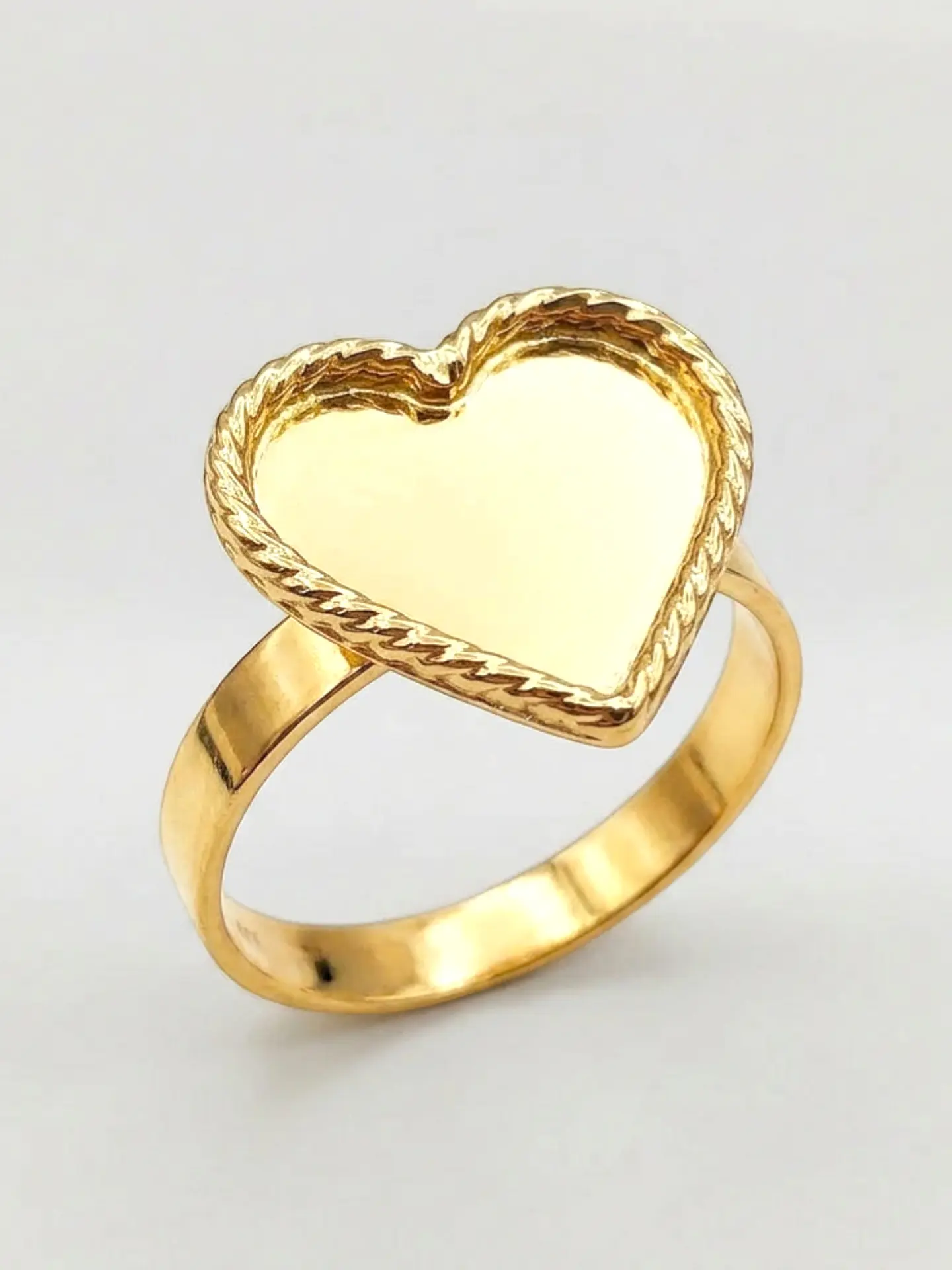 Anillo Corazón de Gala Tazo Oro 18k 4
