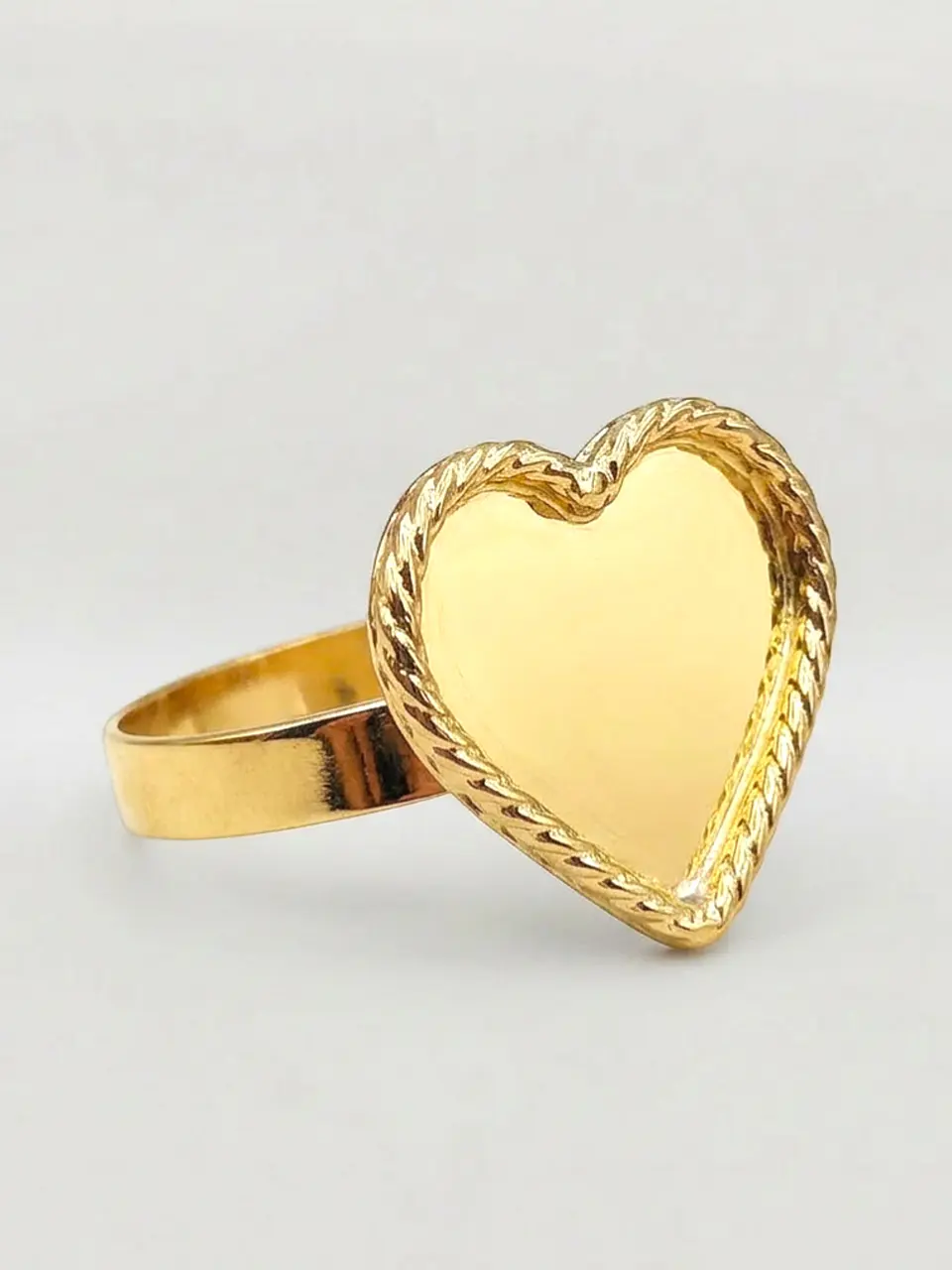 Anillo Corazón de Gala Tazo Oro 18k 5
