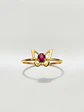 Anillo Mariposa Pasión de Rubí Oro 18k - Miniatura 1