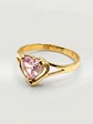 Anillo Corazón Rosa de Francia Esencia Oro 18k - Miniatura 5