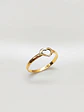 Anillo Silueta Corazón Oro 18k - Miniatura 3