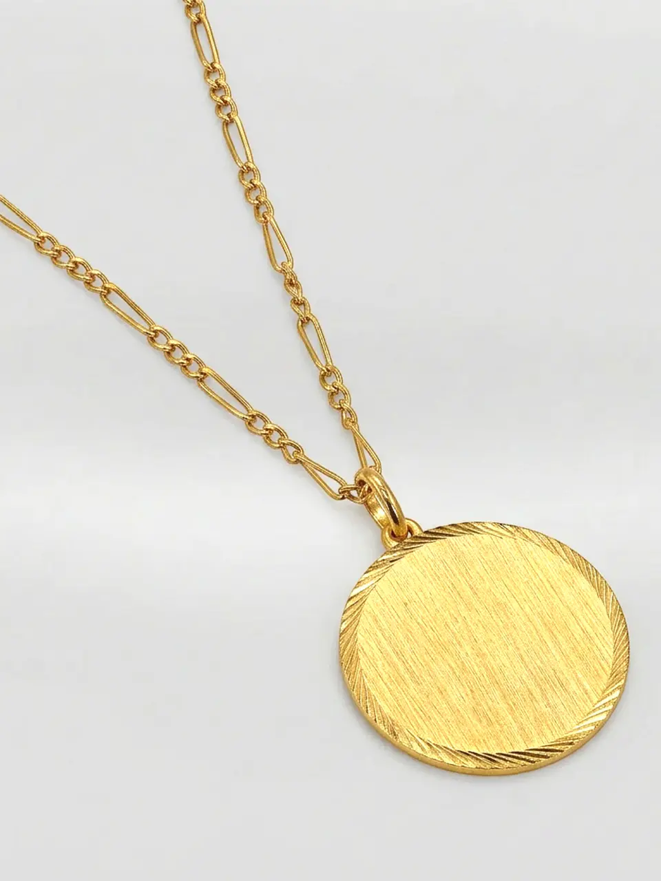 Cadena Cartier con Disco de Prestigio Oro 18k 5