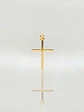 Colgante Cruz Estilizada de Fe Oro 18k - Miniatura 2