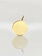 Colgante Disco Satín de Gala Oro 18k - Miniatura 3
