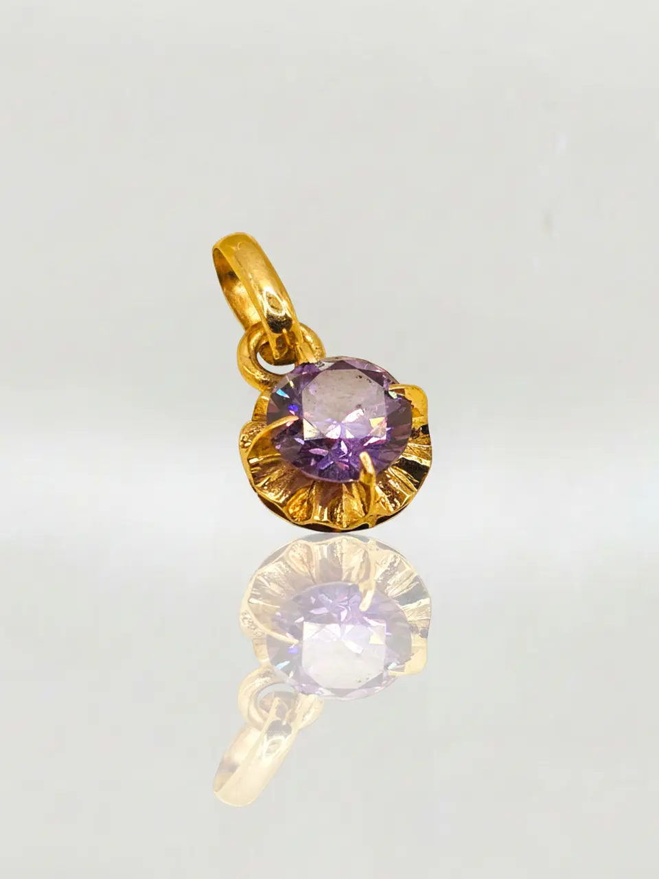 Colgante Chatón Amatista Esplendor Oro 18k 1