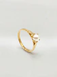 Anillo Pistilo Perla Cultivada Esplendor Oro 18k - Miniatura 5