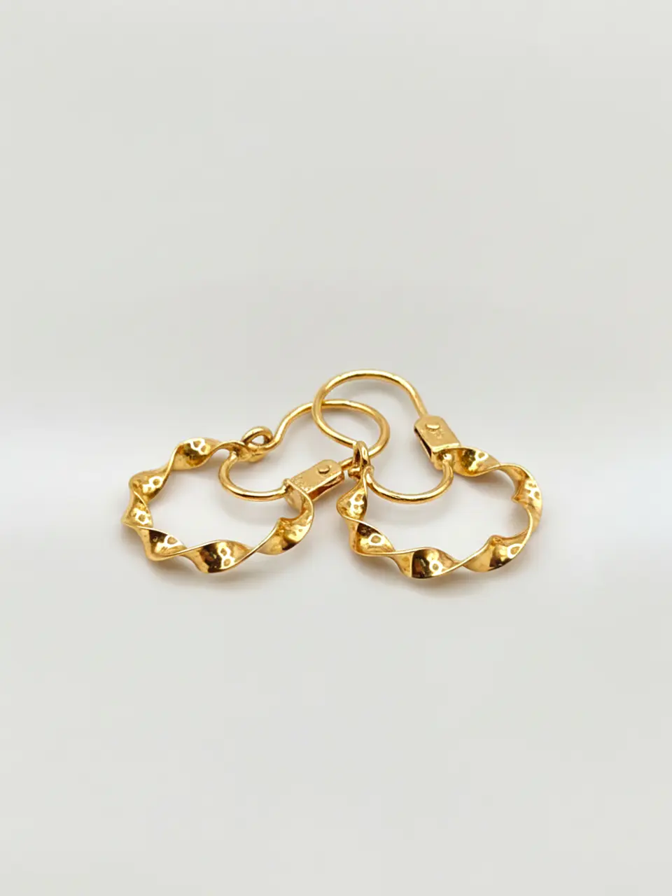 Aros Argolla Espiral Dinámica Oro 18k 3