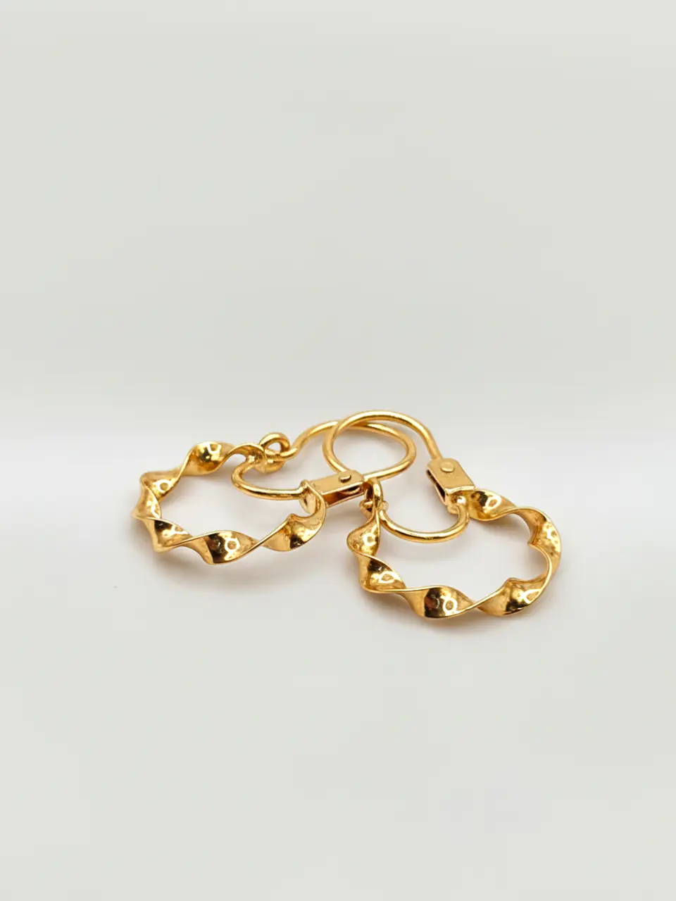 Aros Argolla Espiral Dinámica Oro 18k 5