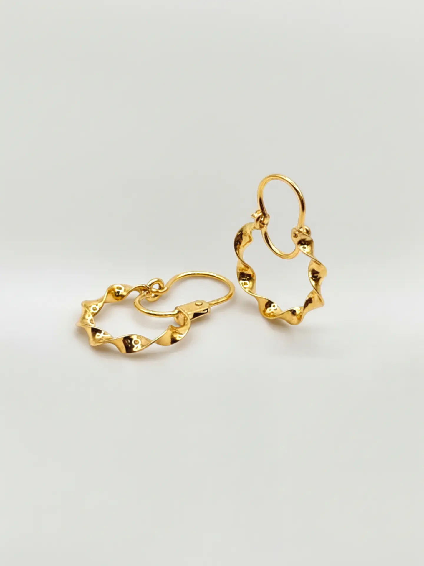 Aros Argolla Espiral Dinámica Oro 18k 6