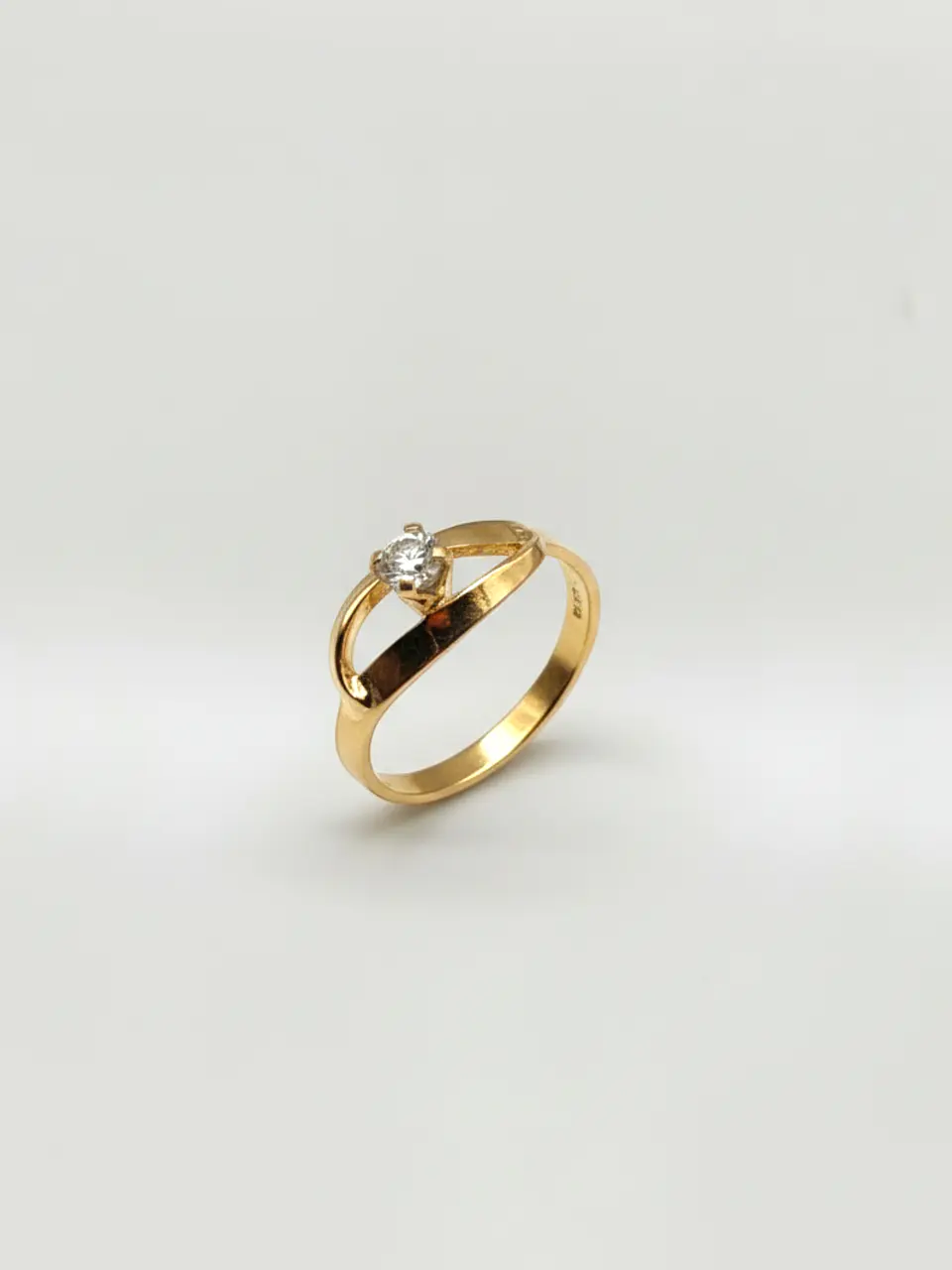 Anillo Fulgor de Circón Oro 18k 3