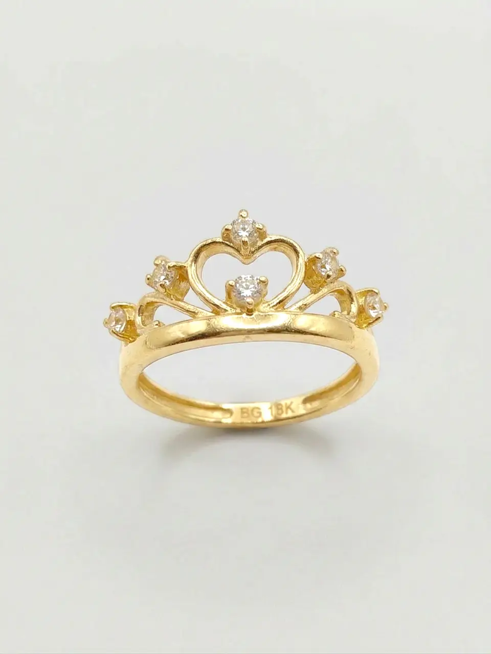 Anillo Corona de Brillo Imperial Circones Oro 18k 1