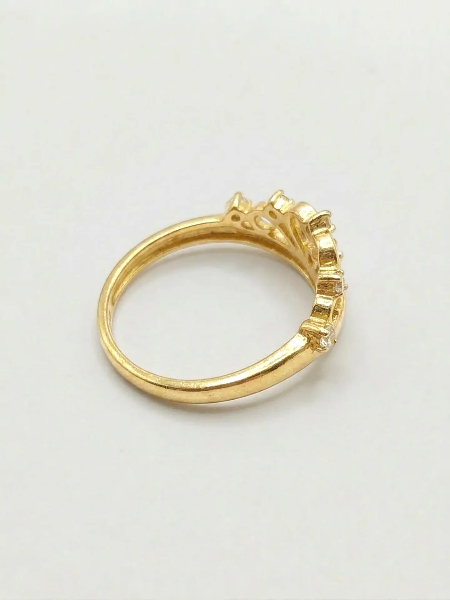 Anillo Corona de Brillo Imperial Circones Oro 18k 3