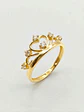 Anillo Corona de Brillo Imperial Circones Oro 18k - Miniatura 5