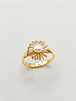 Anillo Sol de Perla Cultivada Oro 18k - Miniatura 3