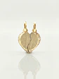 Colgante Corazón Partido Almas Unidas Oro 18k - Miniatura 3