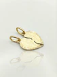 Colgante Corazón Partido Almas Unidas Oro 18k - Miniatura 4