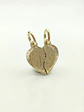 Colgante Corazón Partido Almas Unidas Oro 18k - Miniatura 5
