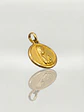 Colgante Devoción Virgen Niña Oro 18k - Miniatura 4
