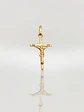 Colgante Cruz de Fe con Cristo Oro 18k - Miniatura 5