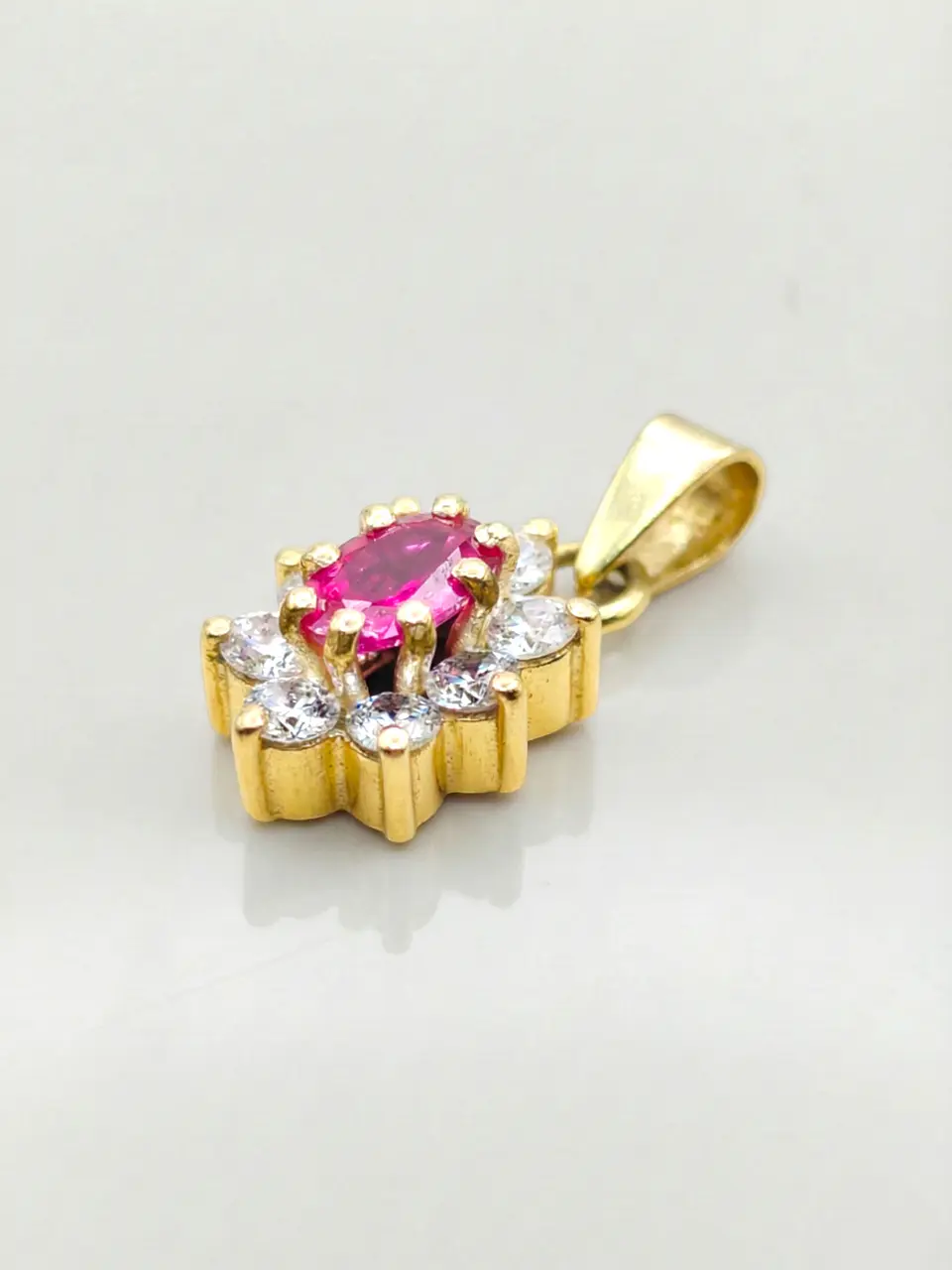 Colgante Lady Pasión de Rubí Oro 18k 4