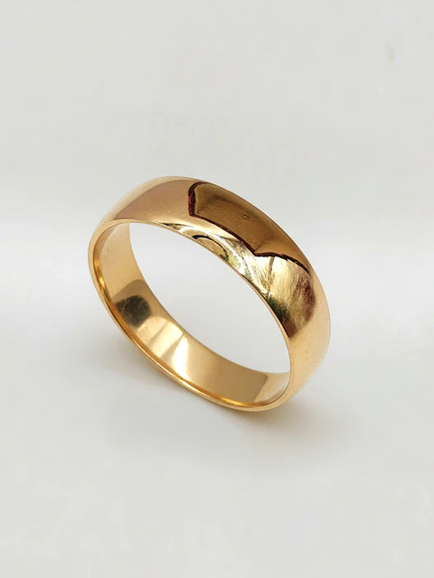 Argolla Individual Nupcial Tradición Oro 18k