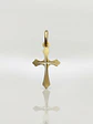 Colgante Cruz Satín Sagrada Oro 18k - Miniatura 1