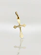 Colgante Cruz Satín Sagrada Oro 18k - Miniatura 2