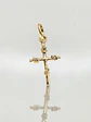 Colgante Cruz con Amarras de Fe Oro 18k - Miniatura 1
