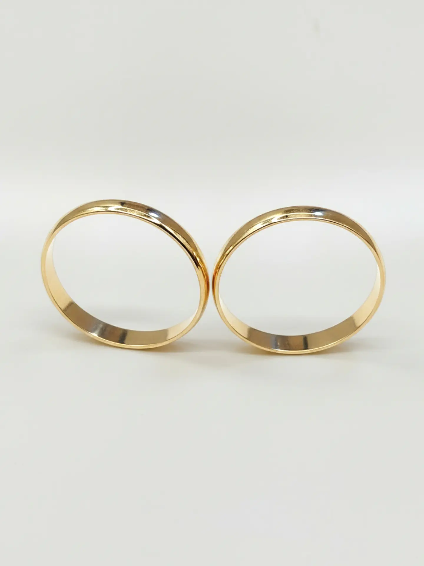 Anillos Ilusiones Tradición Media Caña Oro 18k 4