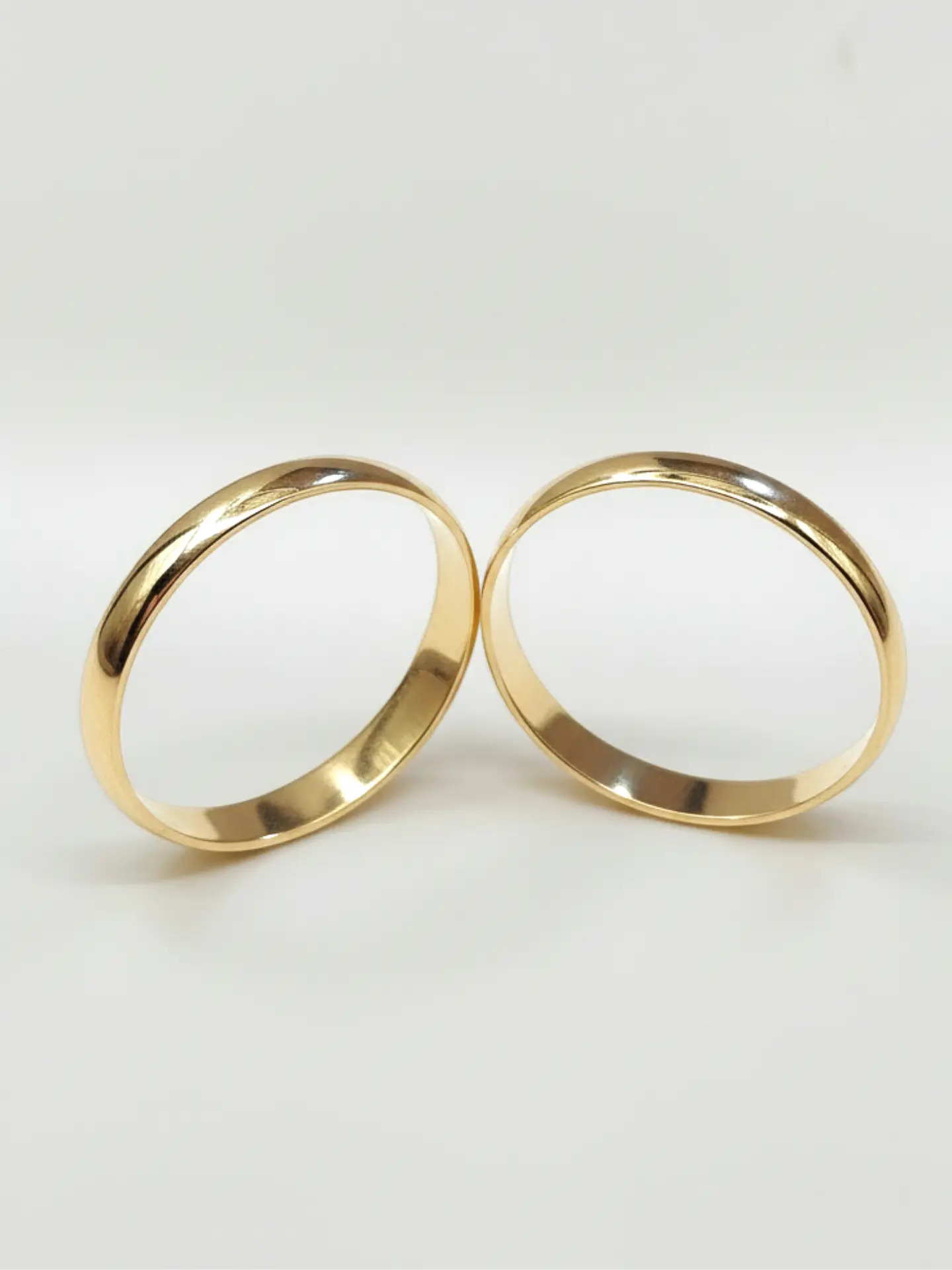 Anillos Ilusiones Tradición Media Caña Oro 18k 5