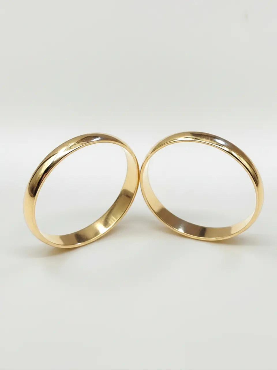 Anillos Ilusiones Tradición Media Caña Oro 18k 5