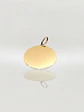 Colgante Disco Espejo de Prestigio Oro 18k - Miniatura 1