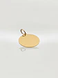 Colgante Disco Espejo de Prestigio Oro 18k - Miniatura 4