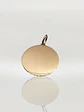 Colgante Disco Espejo Majestuoso Oro 18k - Miniatura 3