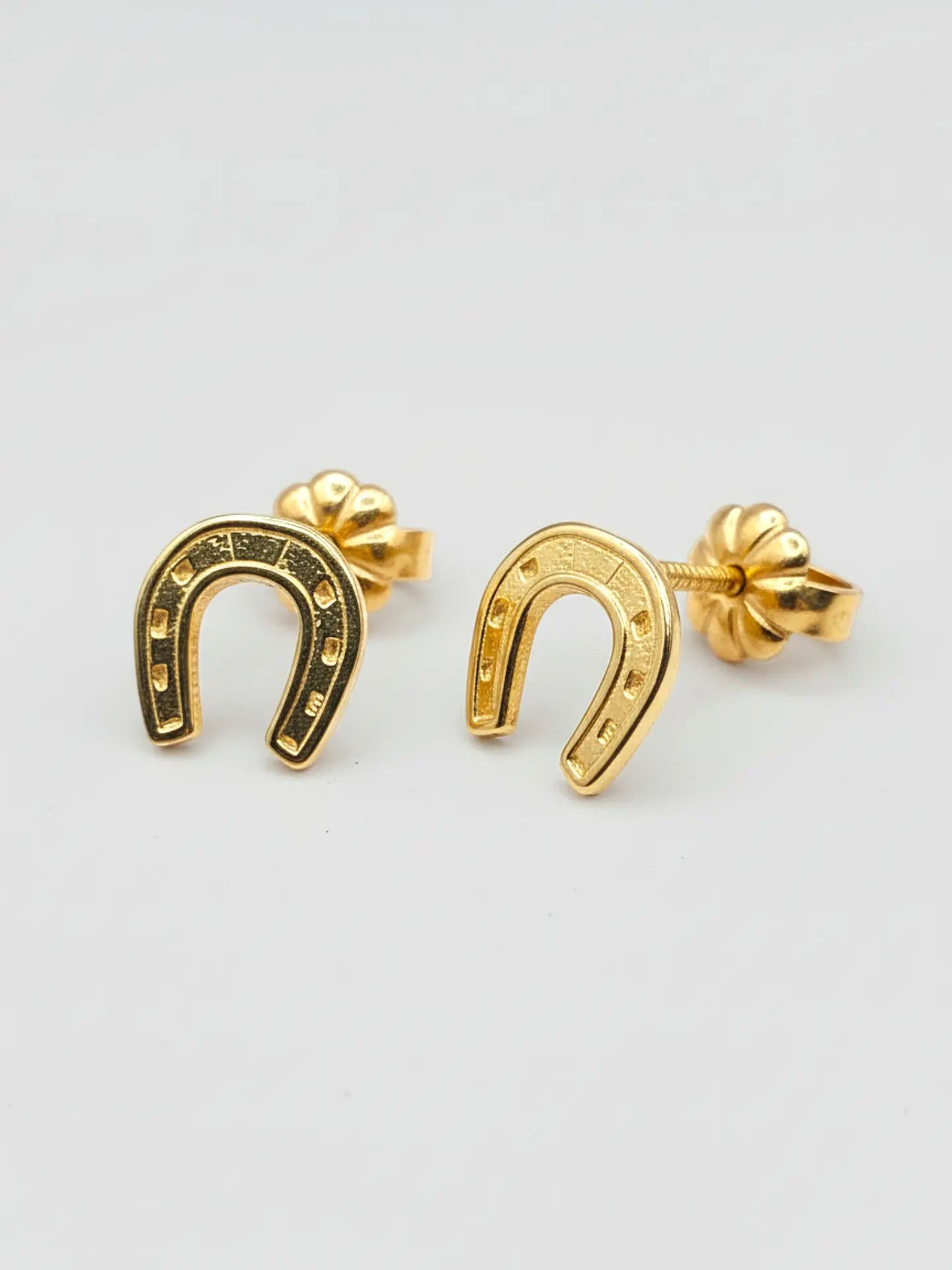 Aros Herradura de la Suerte Grande Oro 18k 5