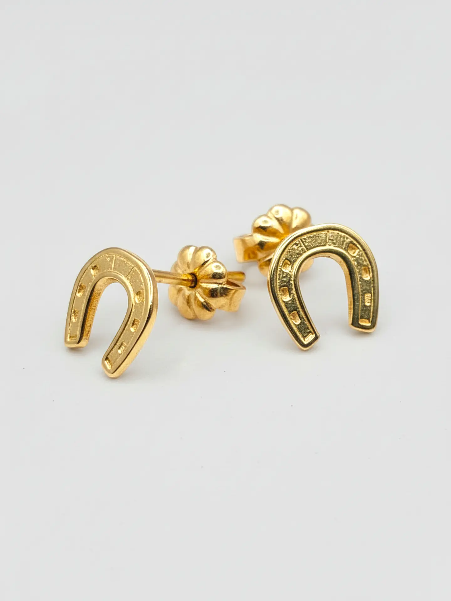 Aros Herradura de la Suerte Grande Oro 18k 6