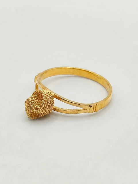 Anillo Nudo Trenzado Esencia Oro 18k