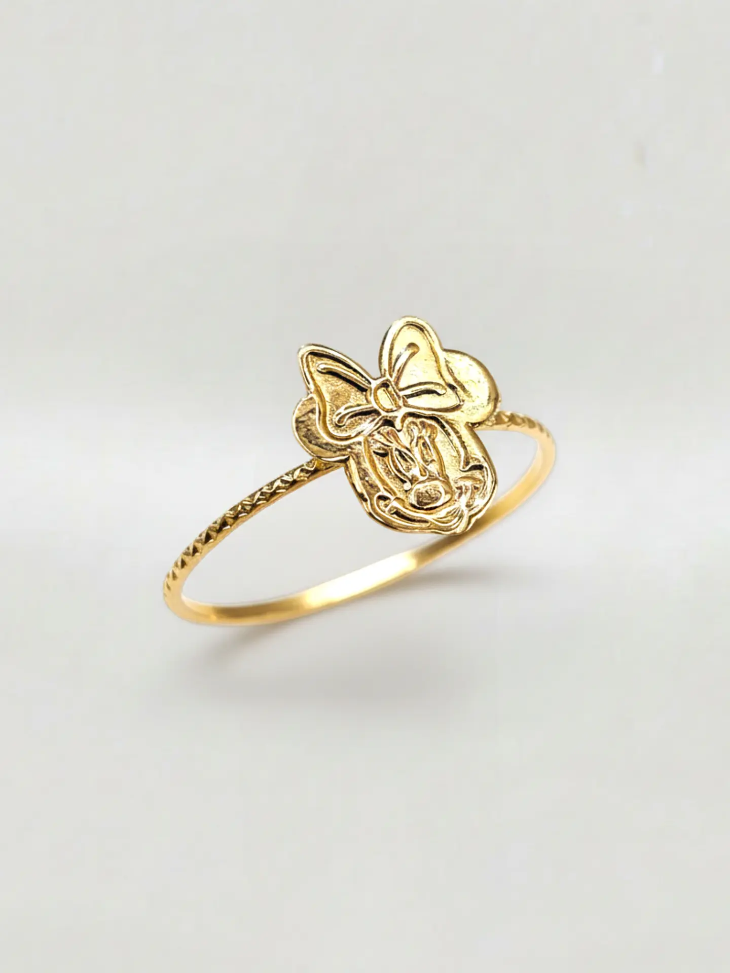 Anillo Minnie Encanto Oro 18k 1