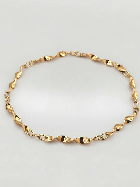 Pulsera Espiral Dinámica Oro 18k